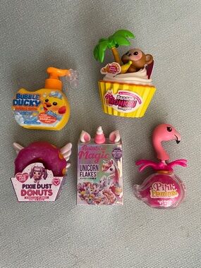Zuru Mini Brands Miniverse Minis Unicorn Flakes Pixie Dust Donuts Bubble Ducky